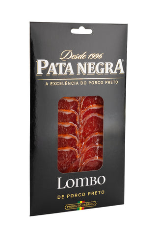 Schwarzes Schweine fleisch Slamed Loin 80g